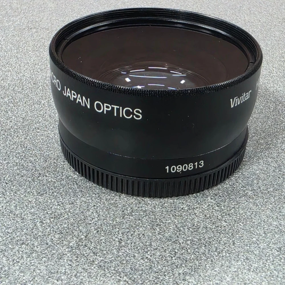 Vivitar 0.43x Wide Angle Converter Macro Lens Japan Optics Black Excellent HD4